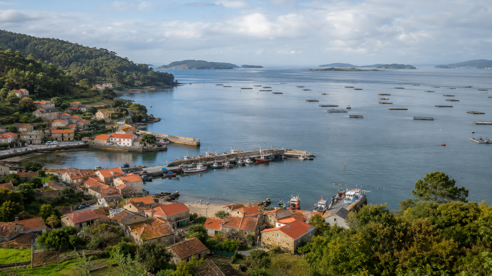 Самые красивые прибрежные города las Rías Baixas для покупки жилья у моря