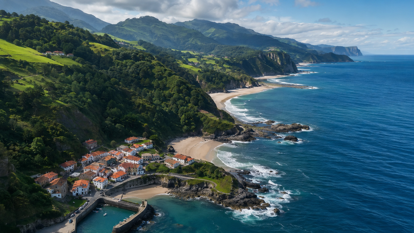 Самые красивые прибрежные города la Costa Verde de Asturias для покупки жилья у моря
