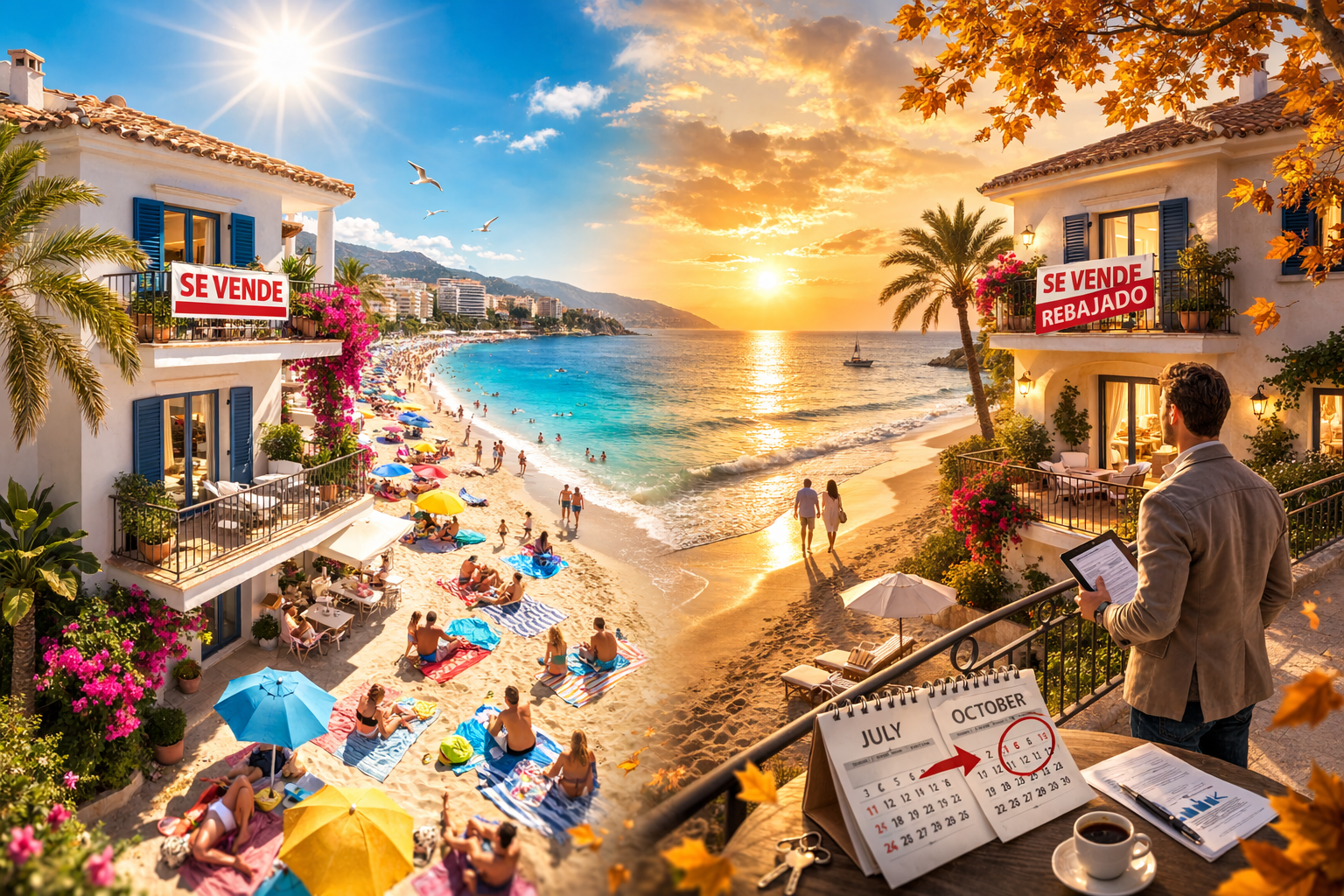 Cual es el mejor momento para comprar en la playa?