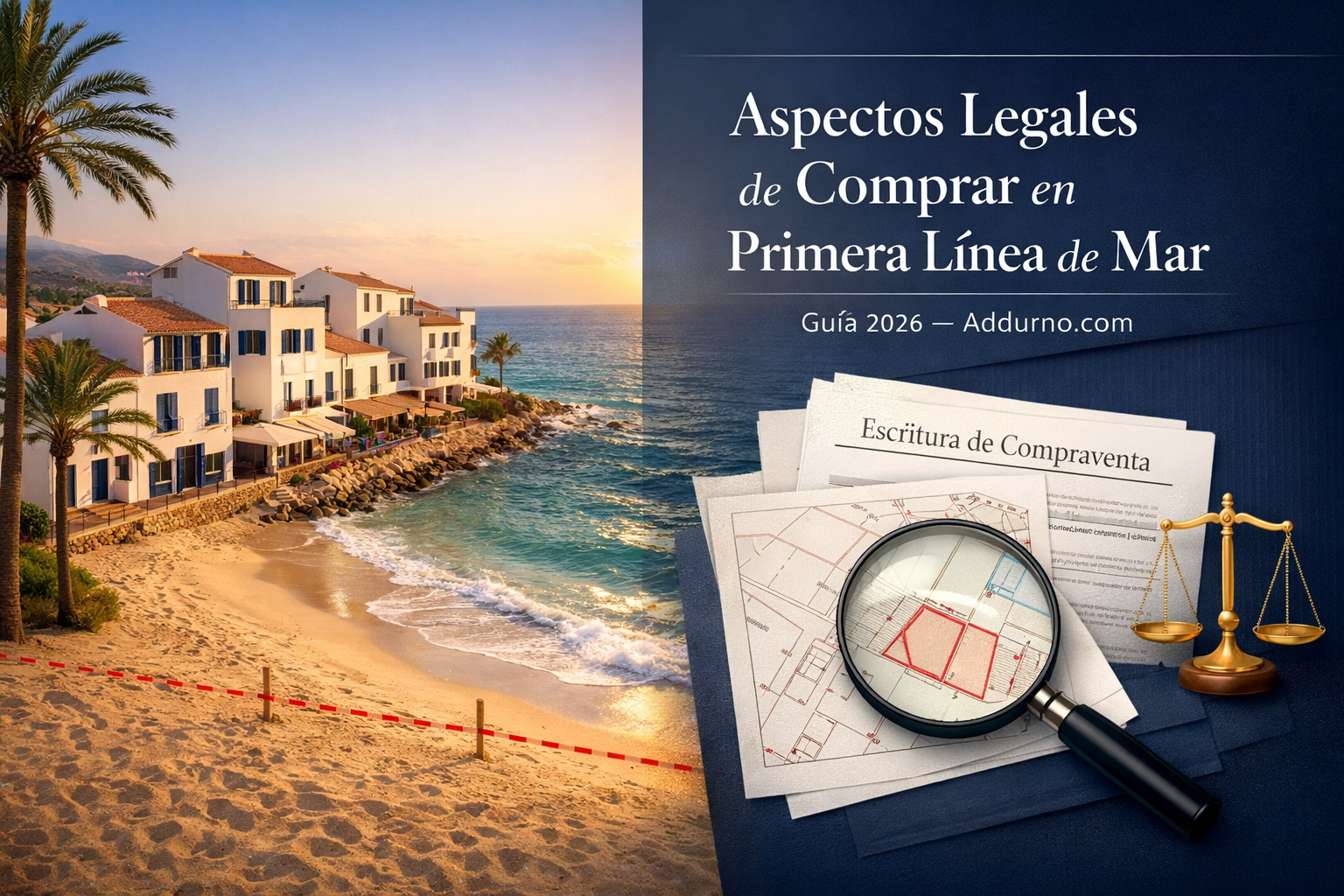 Comprar una propiedad en primera linea , aspectos legales