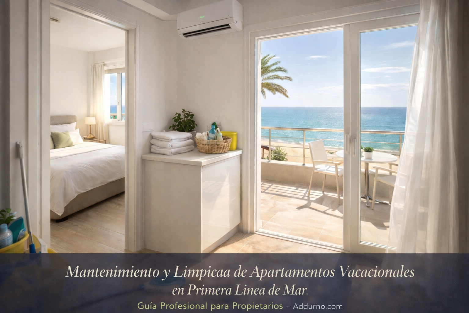 Nettoyage de l'appartement de vacances