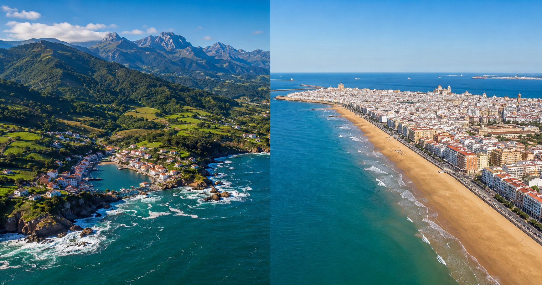 Nord ou sud de l’Espagne : où acheter en première ligne de mer ?