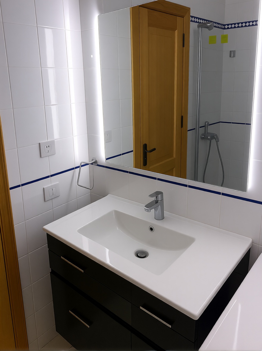 Dúplex en primera línea de playa en Telde — Baño