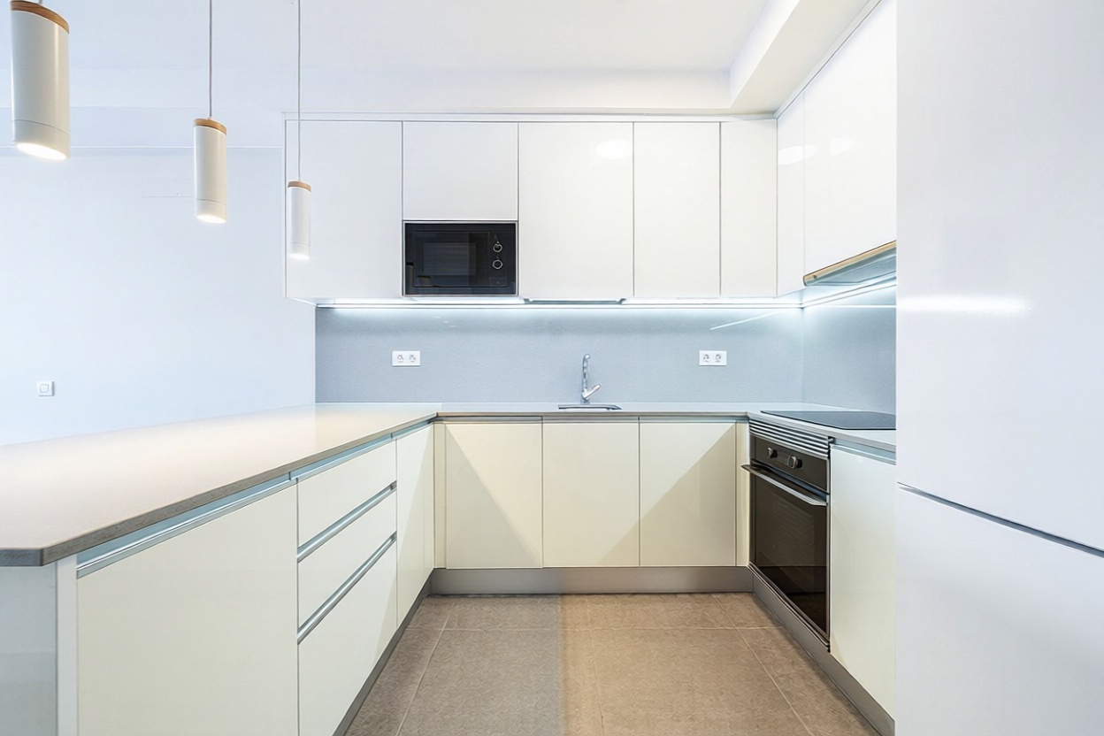 Appartement en première ligne de plage à Las Palmas de Gran Canaria — Cuisine