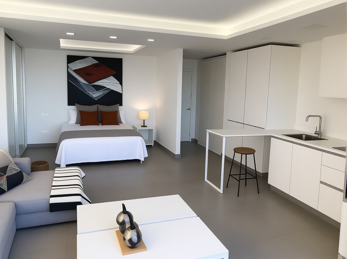 Appartement en première ligne de plage à Las Palmas de Gran Canaria — Chambre