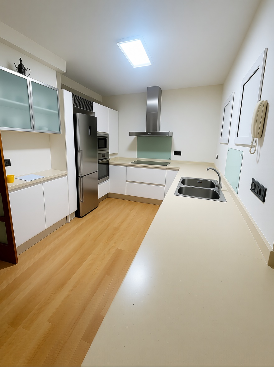 Appartement en première ligne de plage à Las Palmas de Gran Canaria — Cuisine