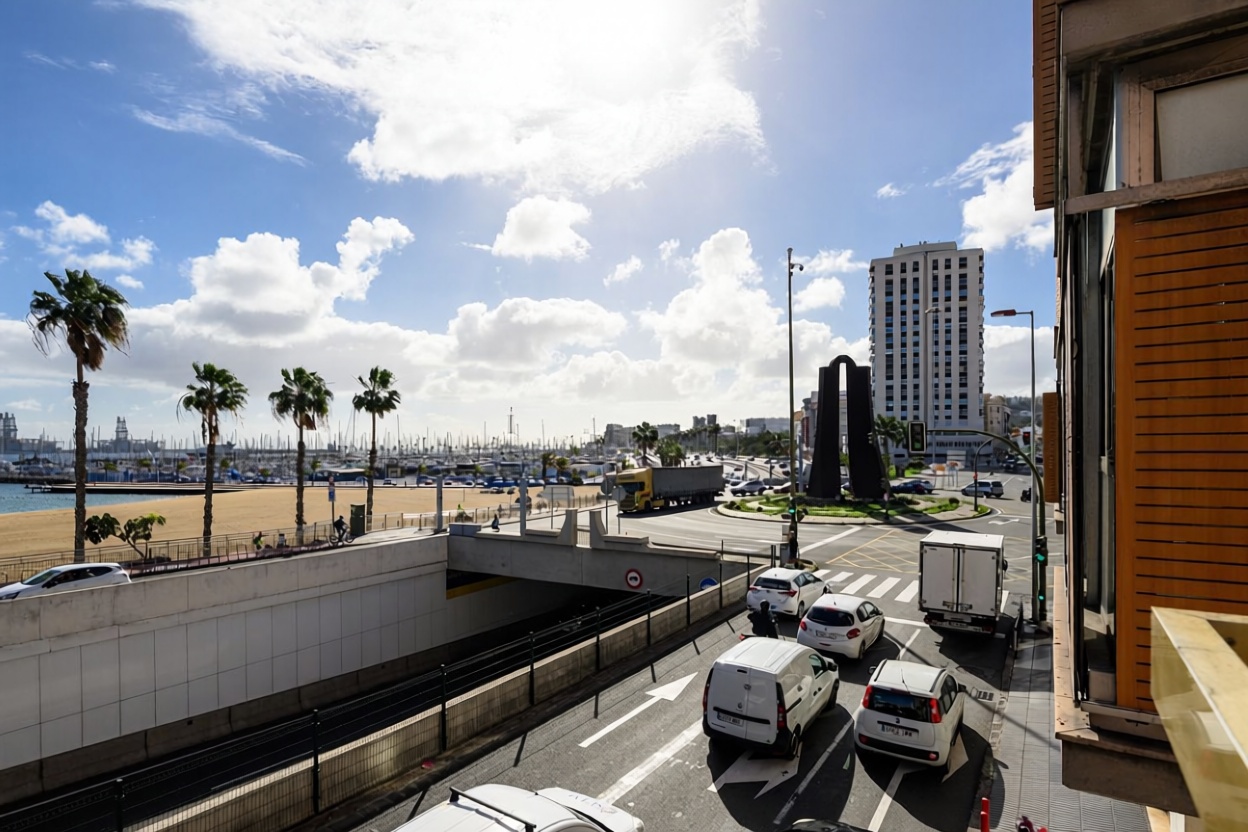 Appartement en première ligne de plage à Las Palmas de Gran Canaria — Vue mer