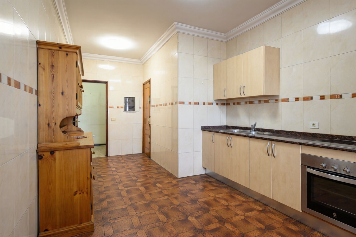 Appartement en première ligne de plage à Las Palmas de Gran Canaria — Cuisine