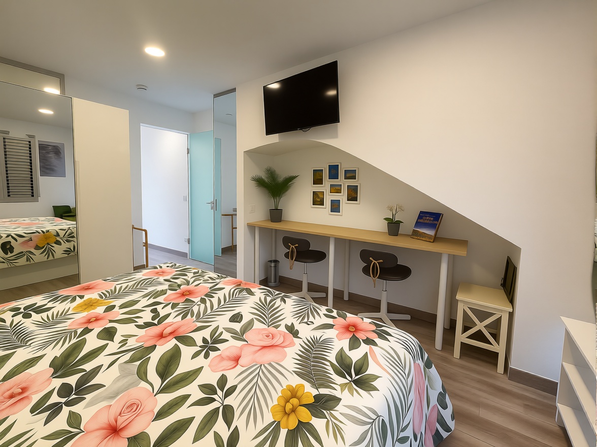 Studio in erste Strandlinie in San Bartolomé de Tirajana — Schlafzimmer
