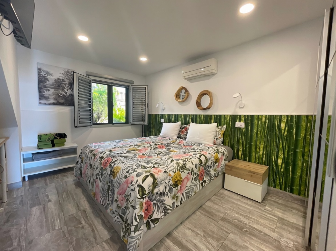 Studio in erste Strandlinie in San Bartolomé de Tirajana — Schlafzimmer