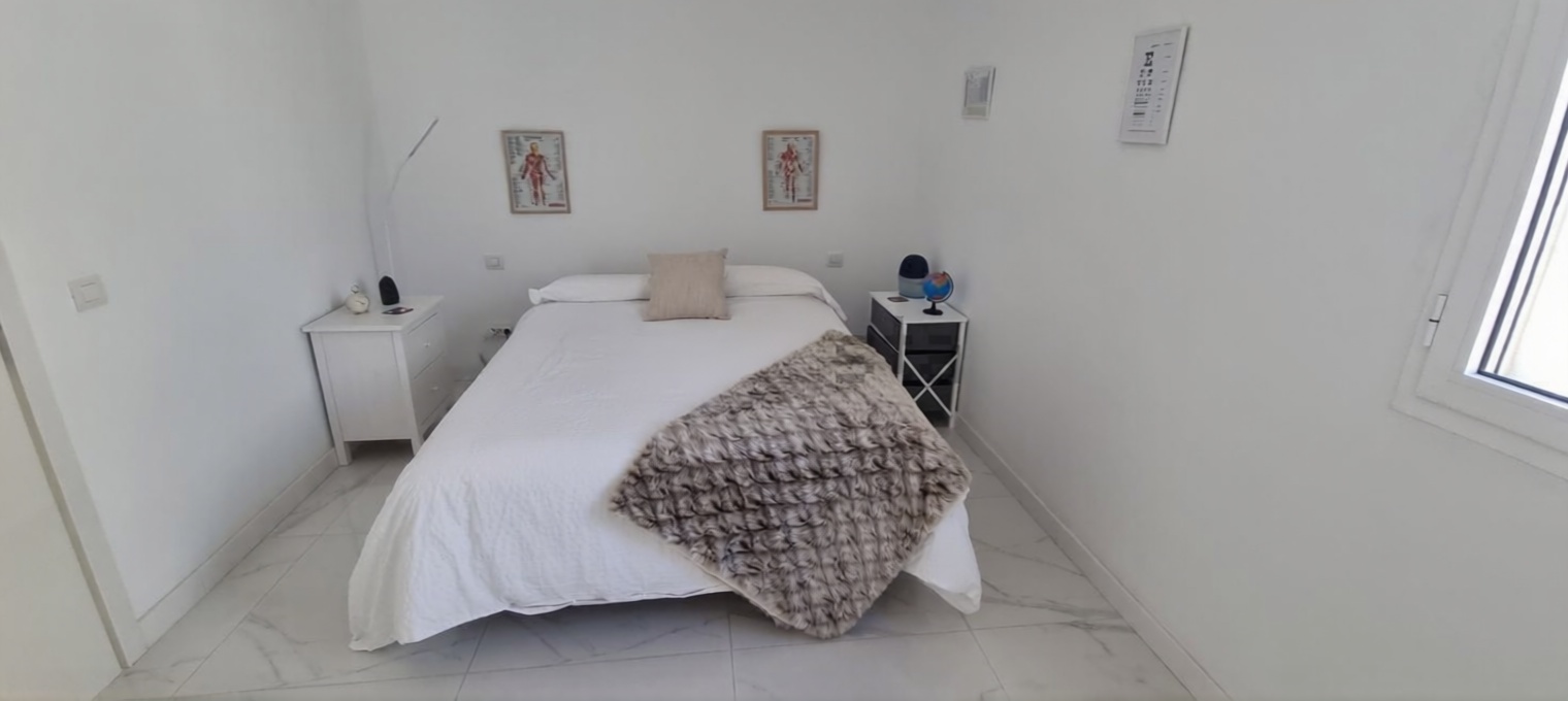 Seafront attic in Mogán — Bedroom