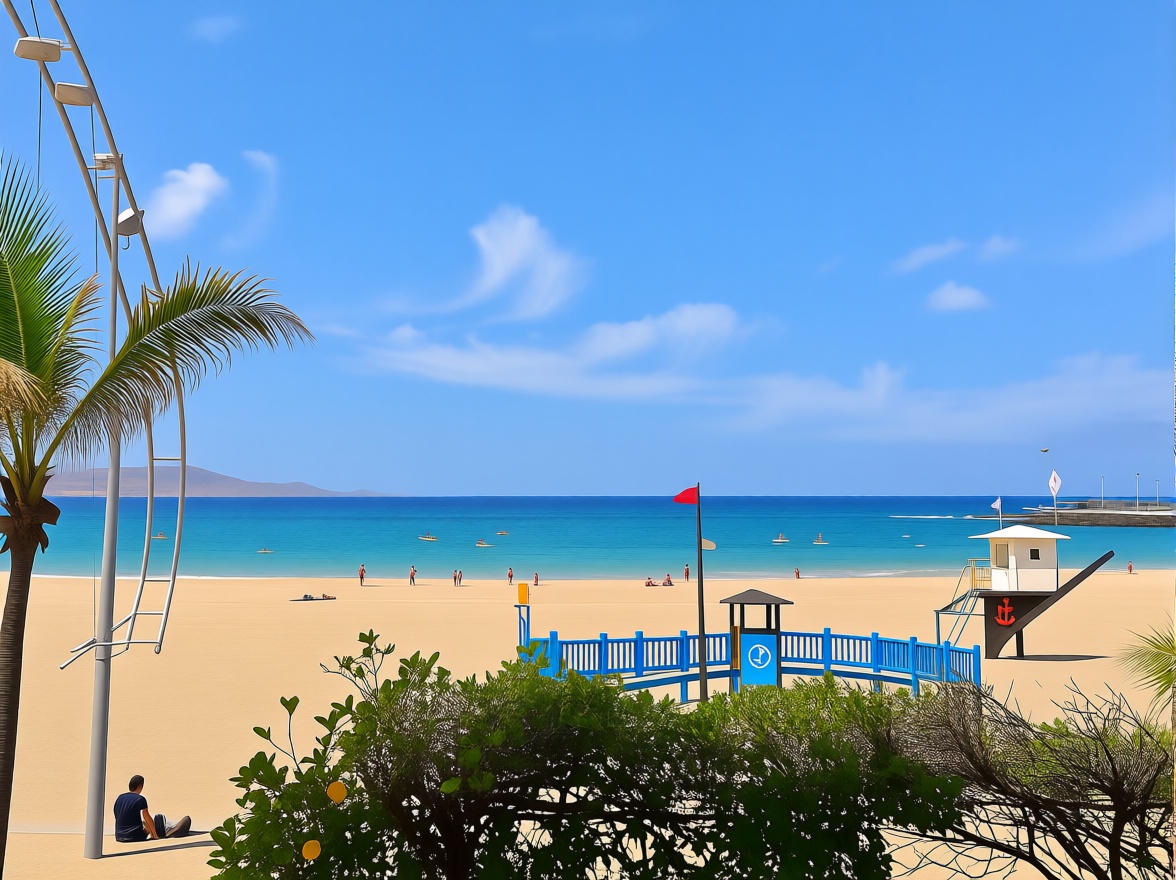 Apartamento em primeira linha de praia em Las Palmas de Gran Canaria — Vista mar