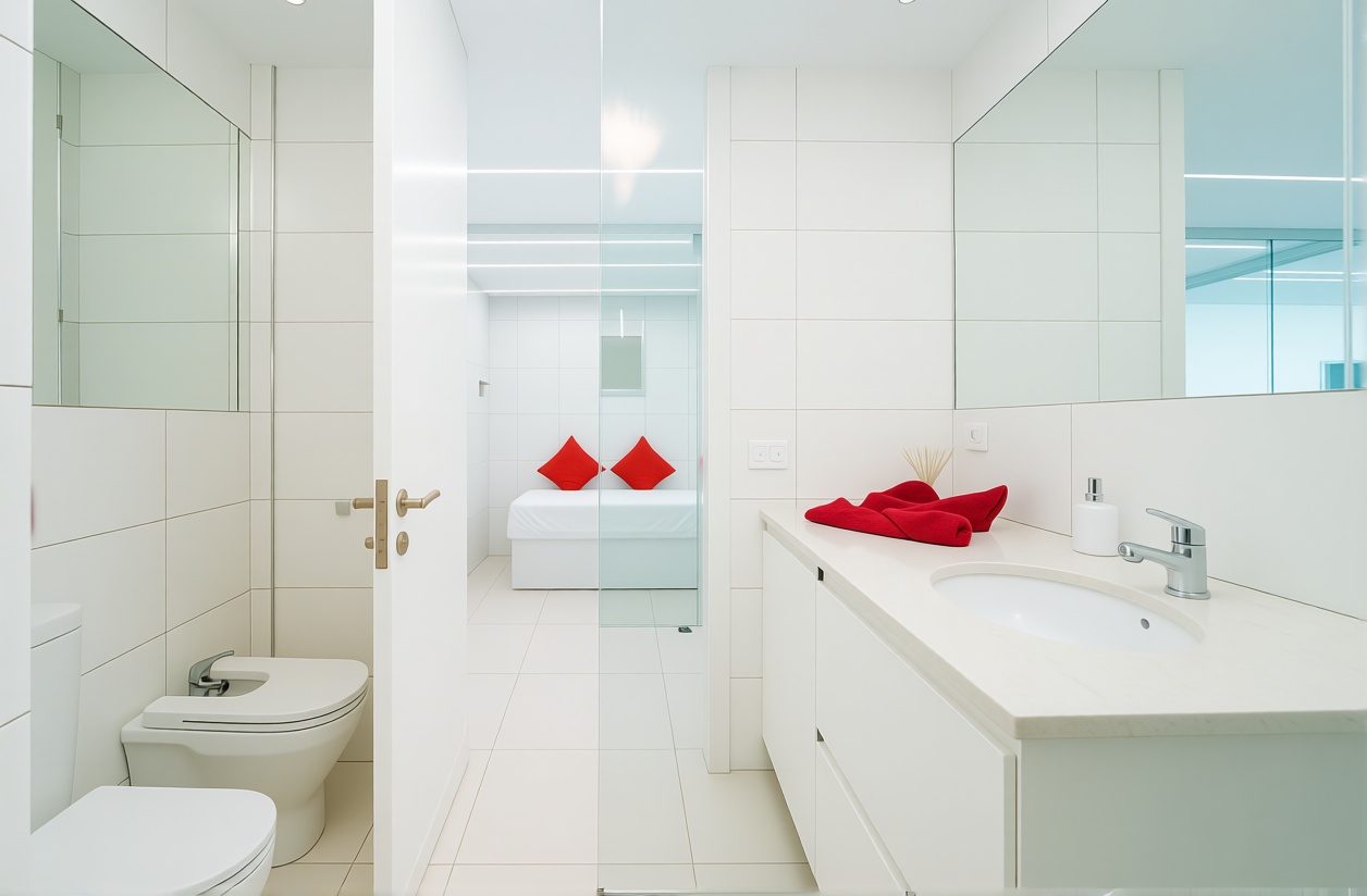 Apartamento em primeira linha de praia em Mogán — Casa banho