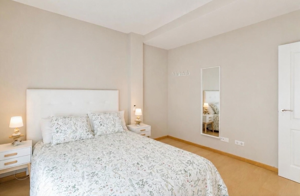 Seafront attic in Santa Maria de Guia de Gran Canaria — Bedroom
