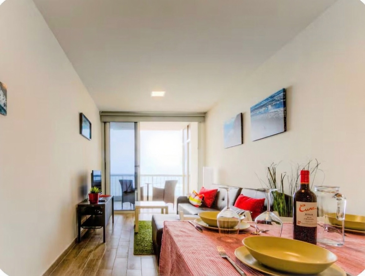 Estúdio em primeira linha de praia em Las Palmas de Gran Canaria — Sala