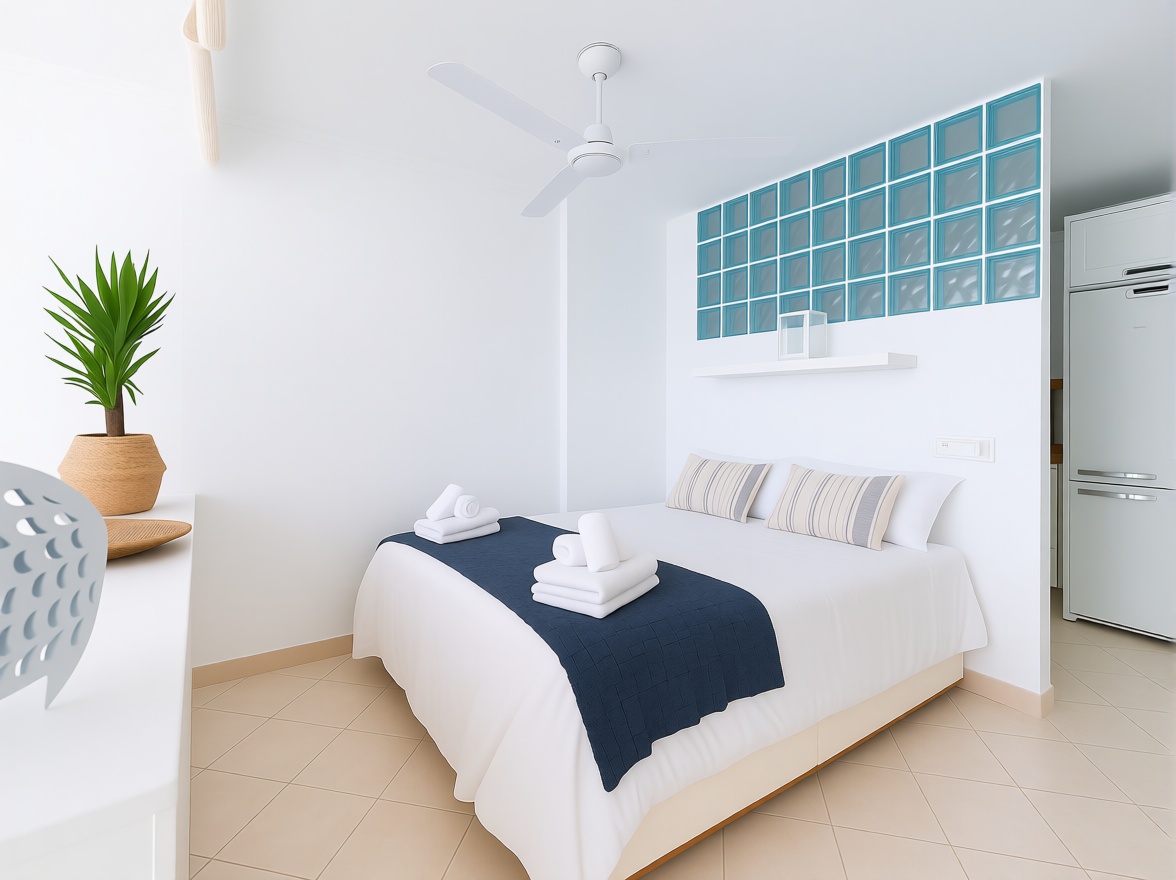 Studio en première ligne de plage à San Bartolomé de Tirajana — Chambre