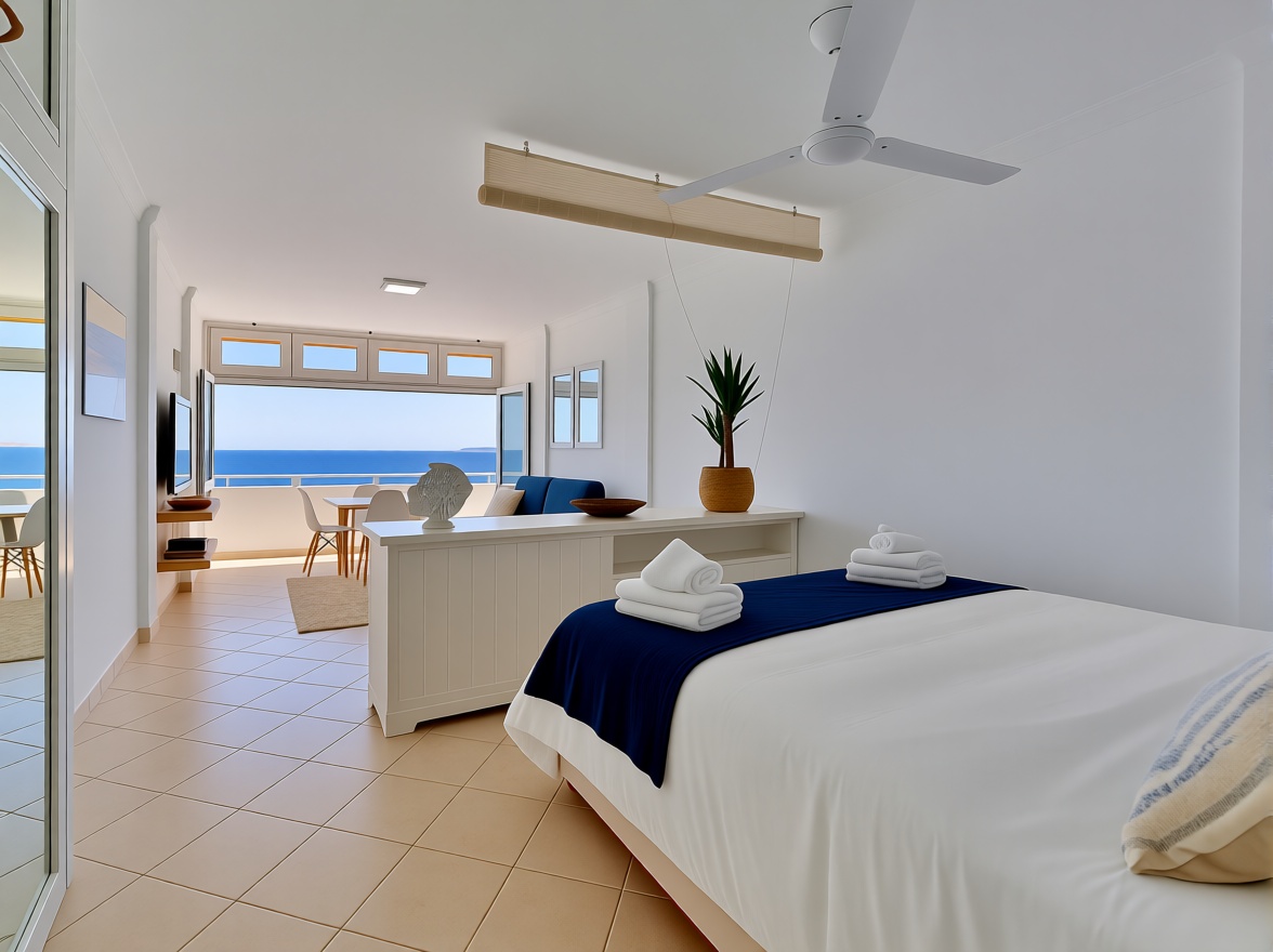 Studio en première ligne de plage à San Bartolomé de Tirajana — Chambre