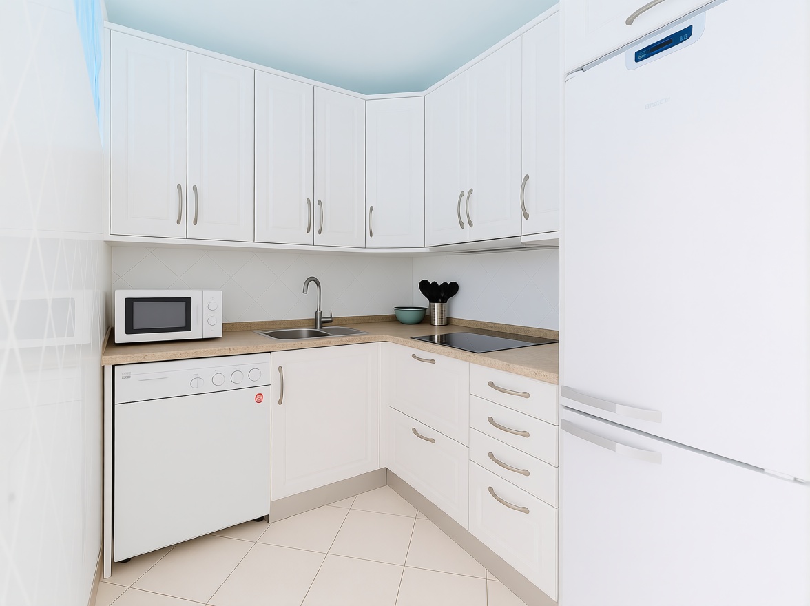 Studio en première ligne de plage à San Bartolomé de Tirajana — Cuisine