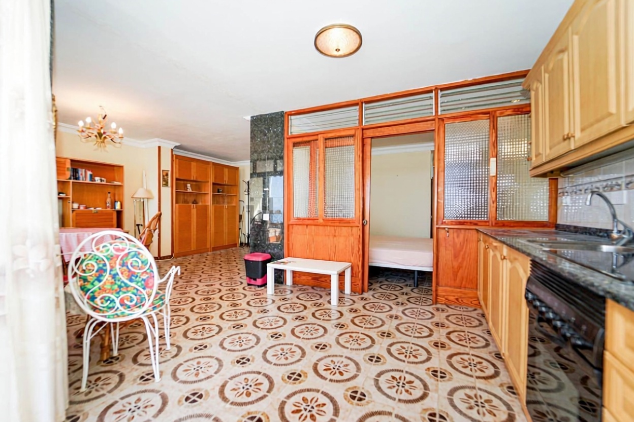 Beachfront flat in Mogán — Bedroom
