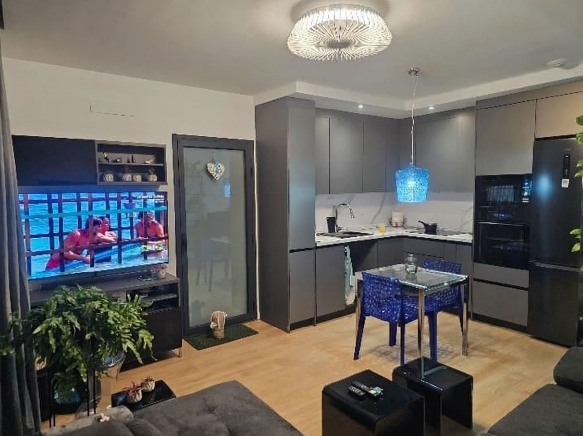 Apartamento em primeira linha de praia em Las Palmas de Gran Canaria — Cozinha