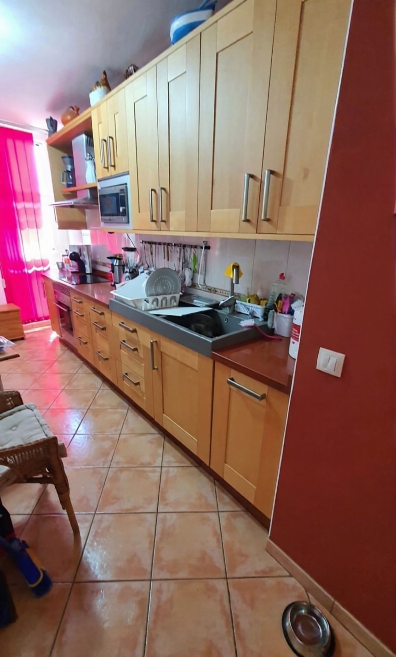Appartement en première ligne de plage à La Gomera — Cuisine