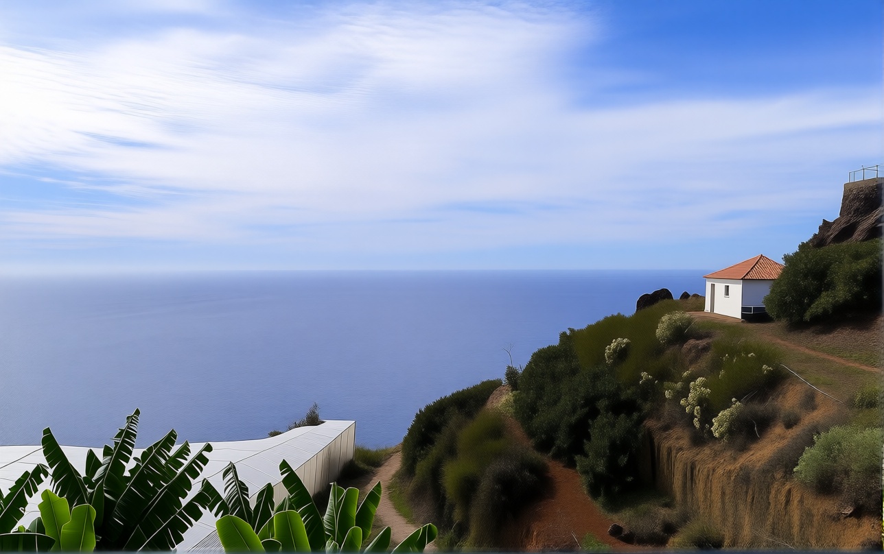 House with direct beach access in La Palma