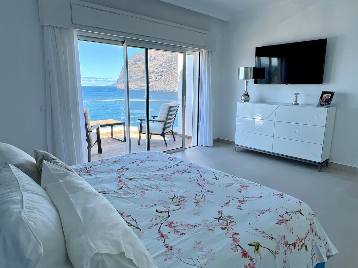 Chalet avec accès direct à la plage à Santiago del Teide — Chambre