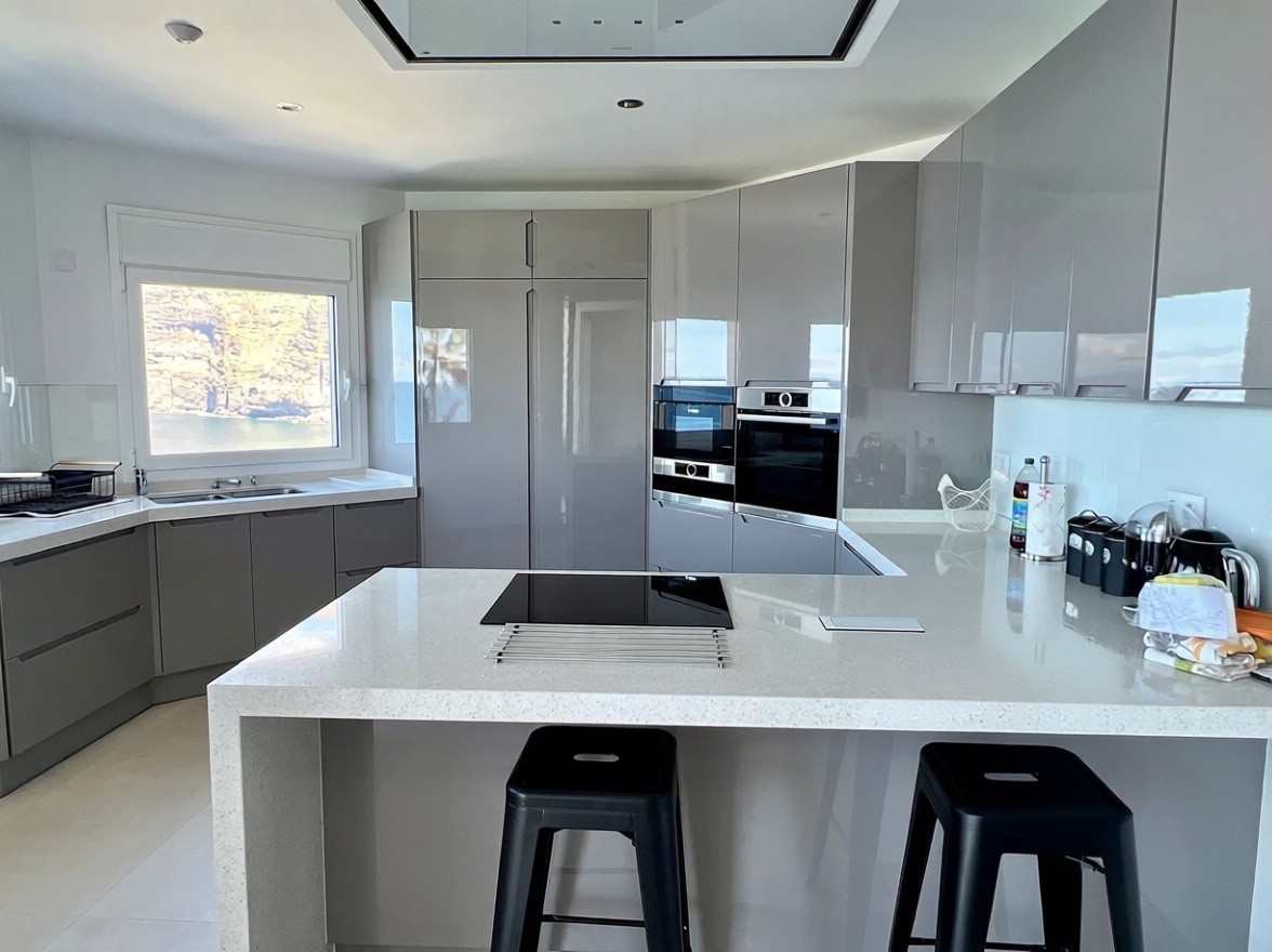 Chalet avec accès direct à la plage à Santiago del Teide — Cuisine