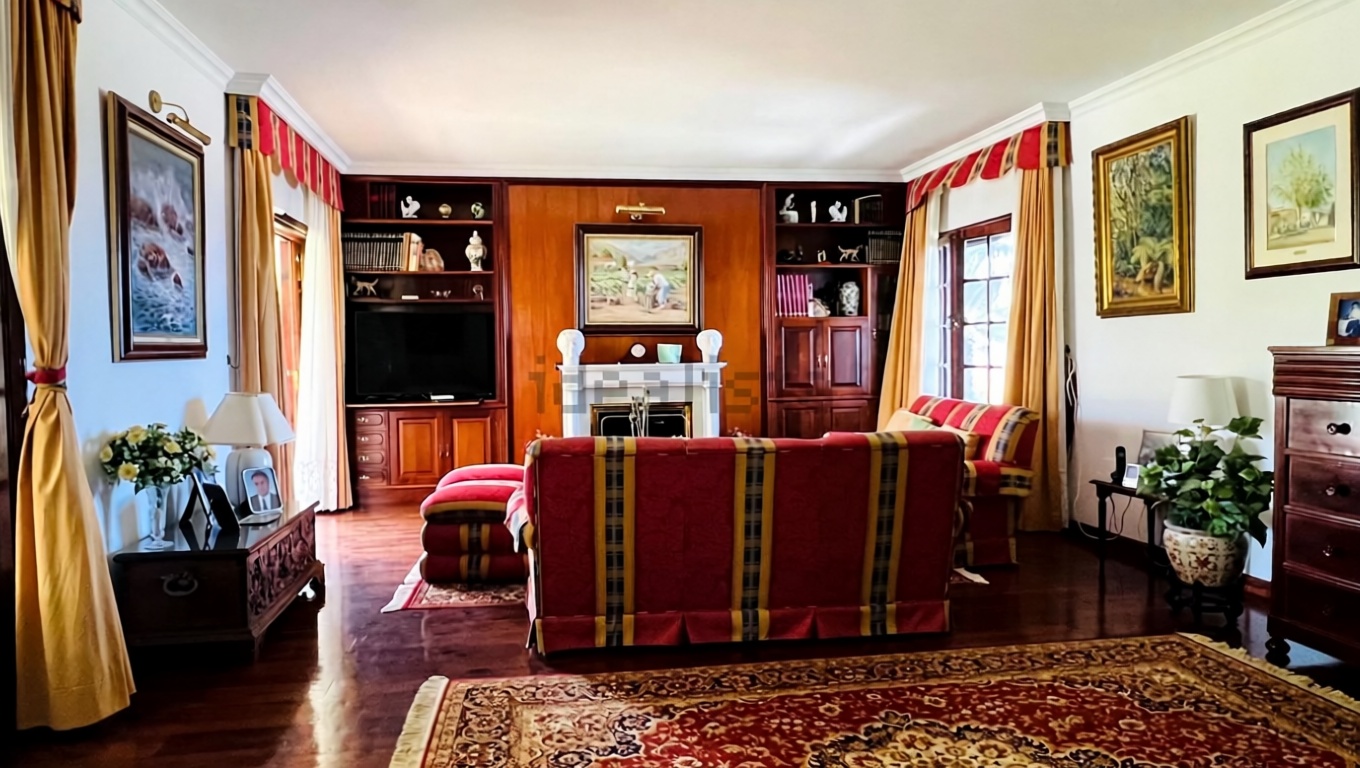 Chalet with direct beach access in Puerto de la Cruz — Living room