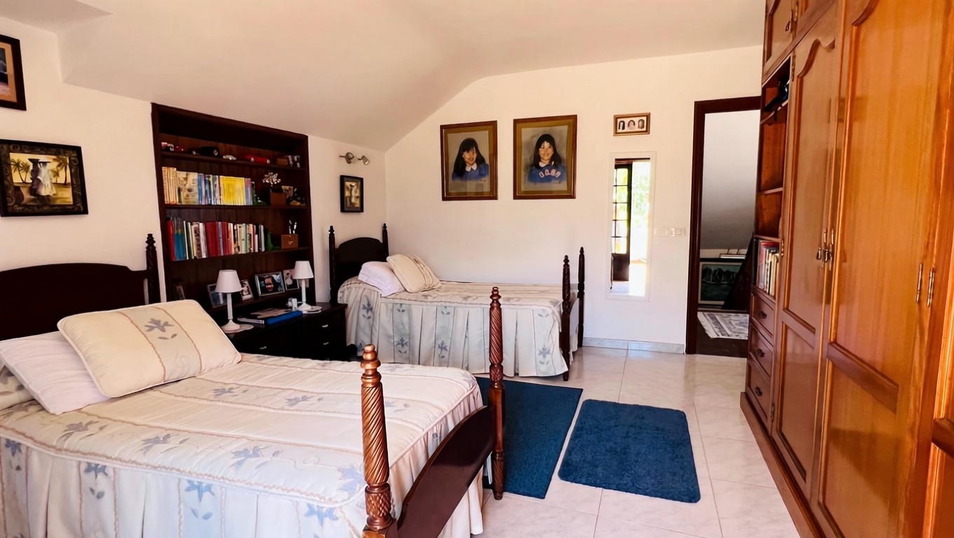 Chalet with direct beach access in Puerto de la Cruz — Bedroom