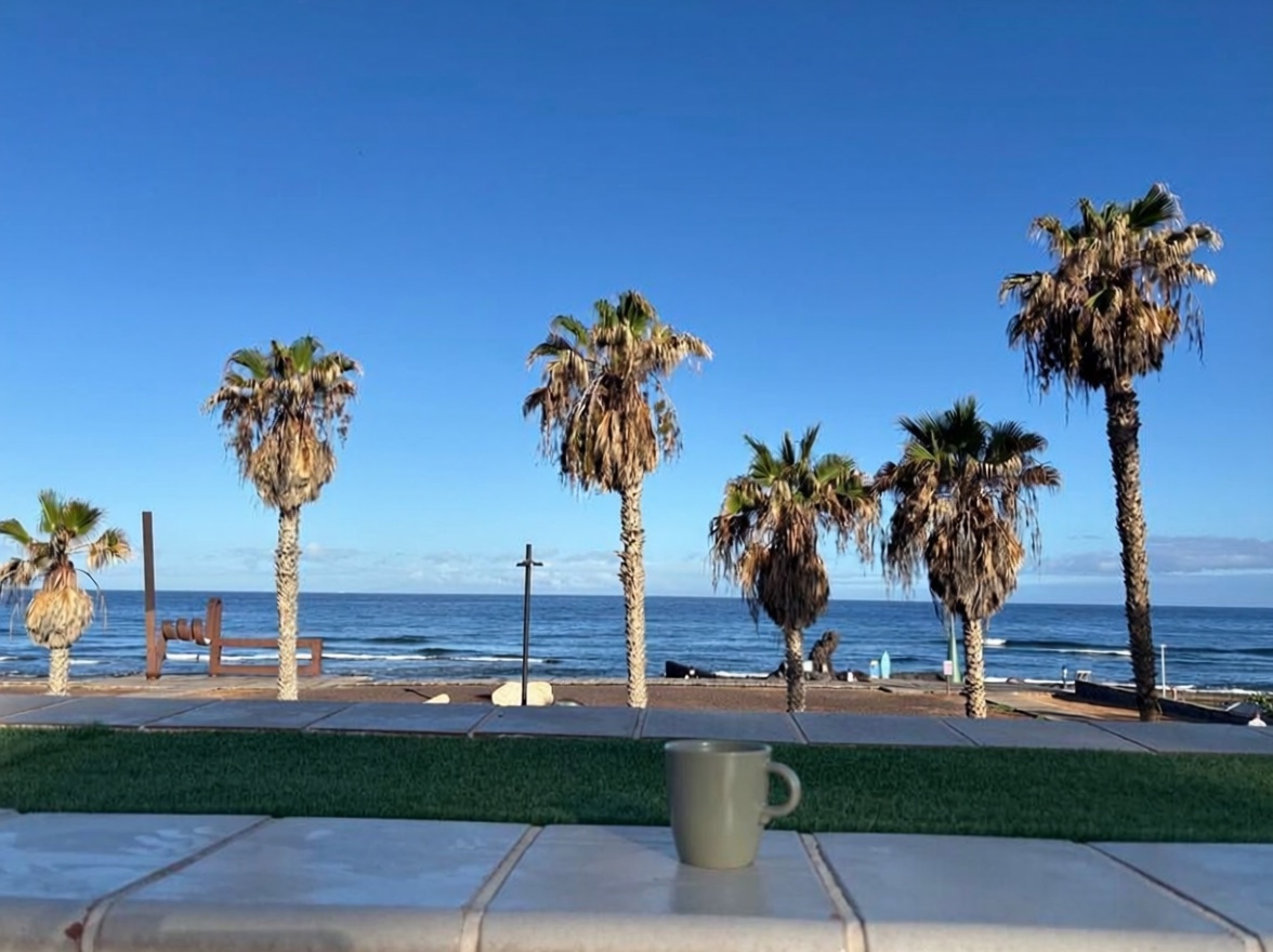 Beachfront flat in Playa las Américas — Sea view