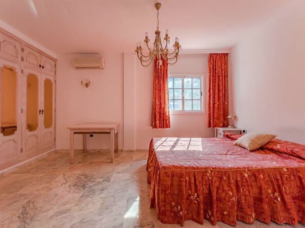 Chalet con acceso directo a playa en Adeje — Dormitorio