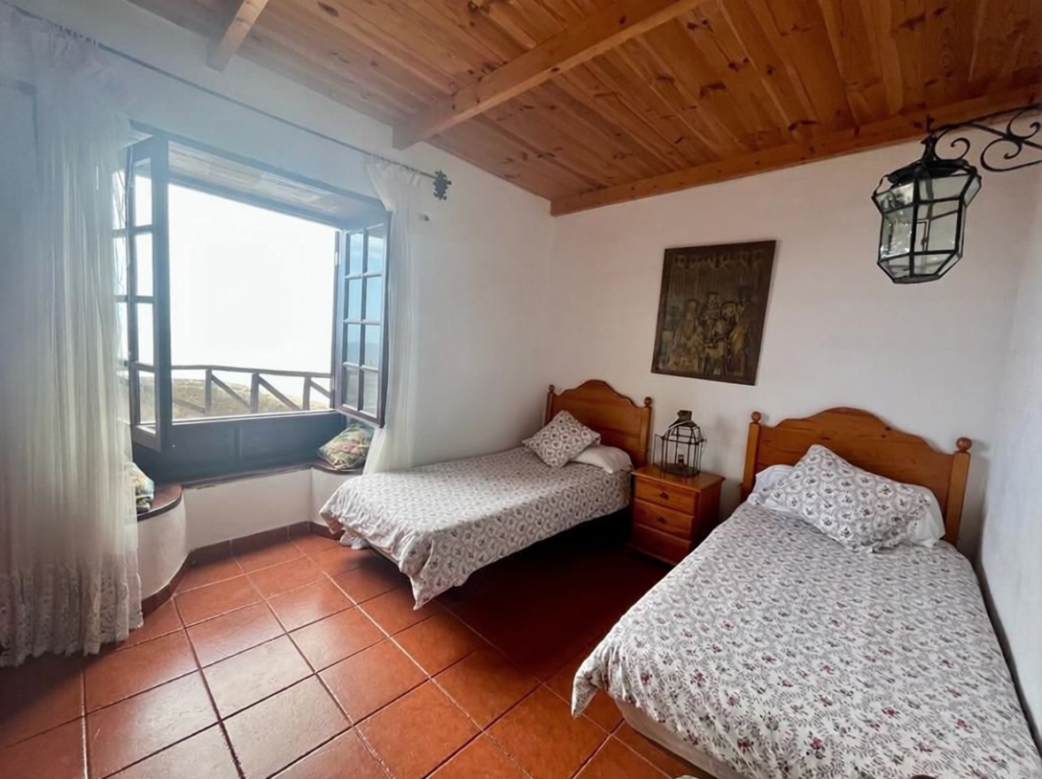 Chalet com acesso direto à praia em San Juan de los Terreros — Quarto