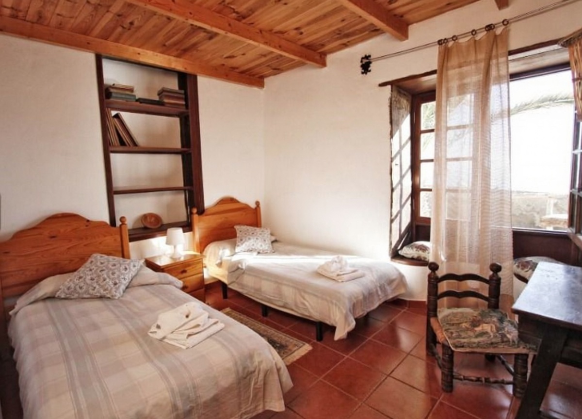 Chalet com acesso direto à praia em San Juan de los Terreros — Quarto