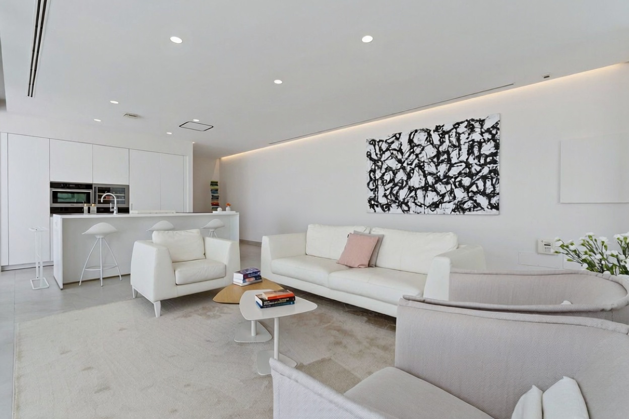 Chalet con acceso directo a playa en Guia de Isora — Salón