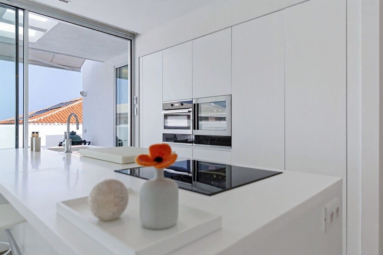 Chalet con acceso directo a playa en Guia de Isora — Cocina