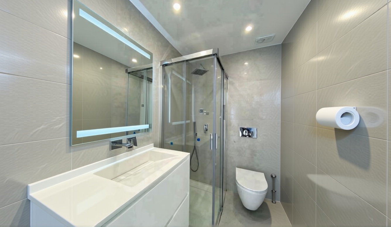 Chalet con acceso directo a playa en Adeje — Baño