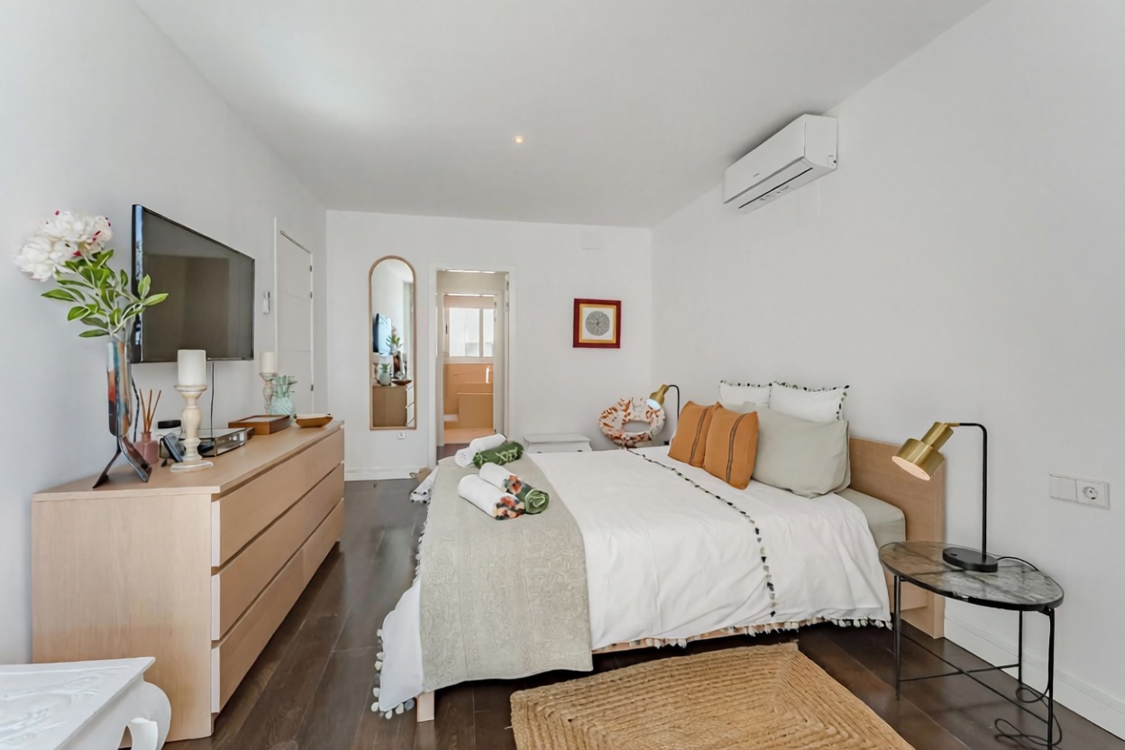 Chalet con acceso directo a playa en Adeje — Dormitorio