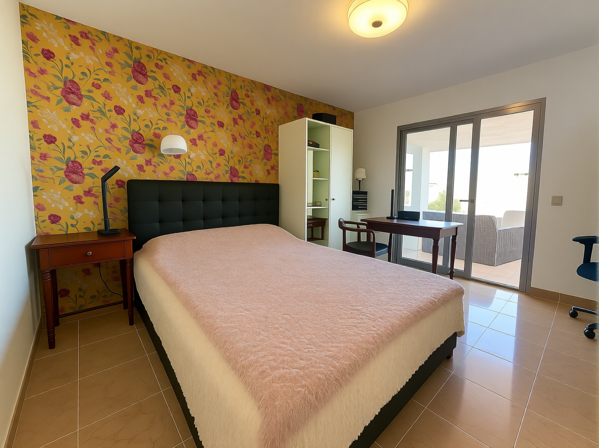 Chalet con acceso directo a playa en Arona — Dormitorio