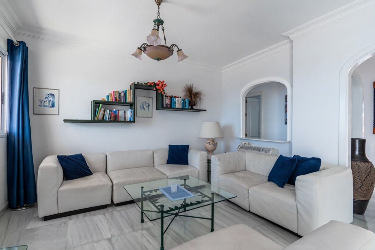 Ático en primera línea de mar en Santiago del Teide — Dormitorio