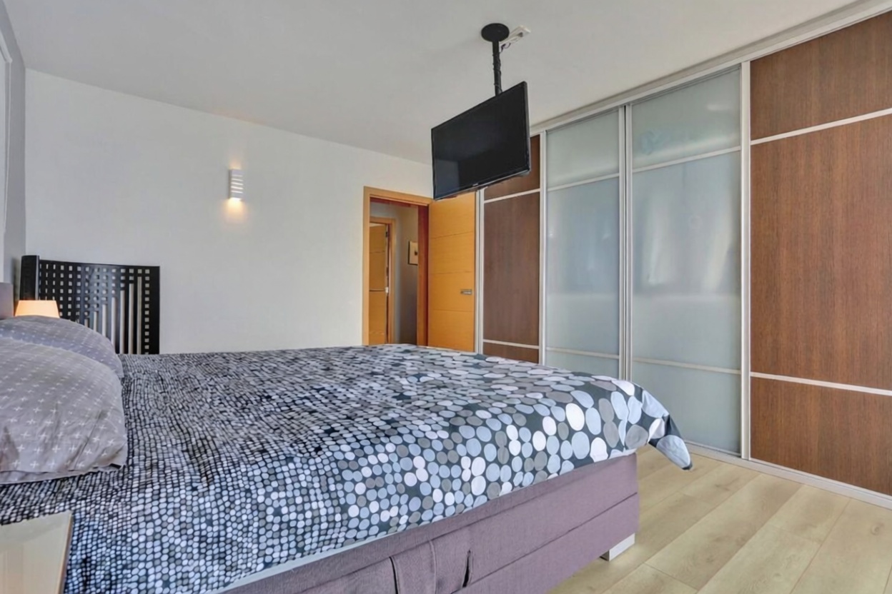 Chalet con acceso directo a playa en Tacoronte — Dormitorio