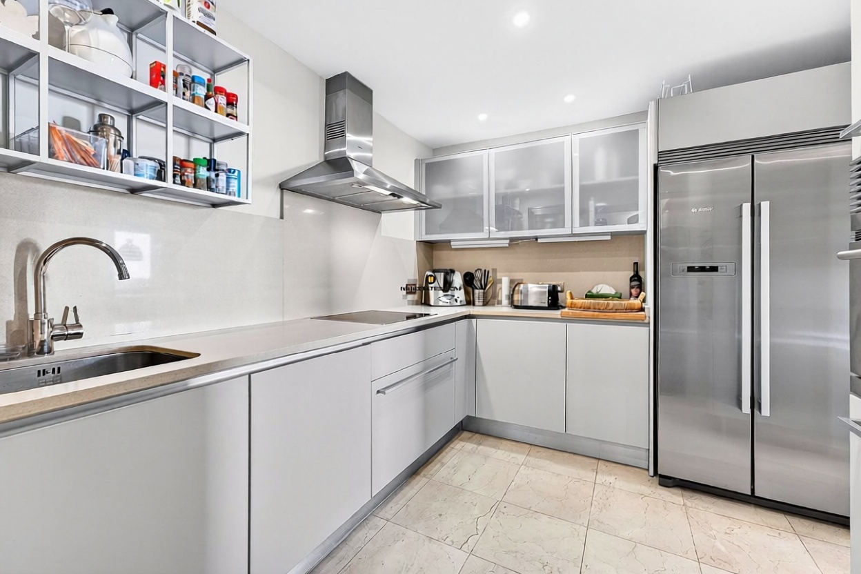 Ático em primeira linha de mar em Arona — Cozinha