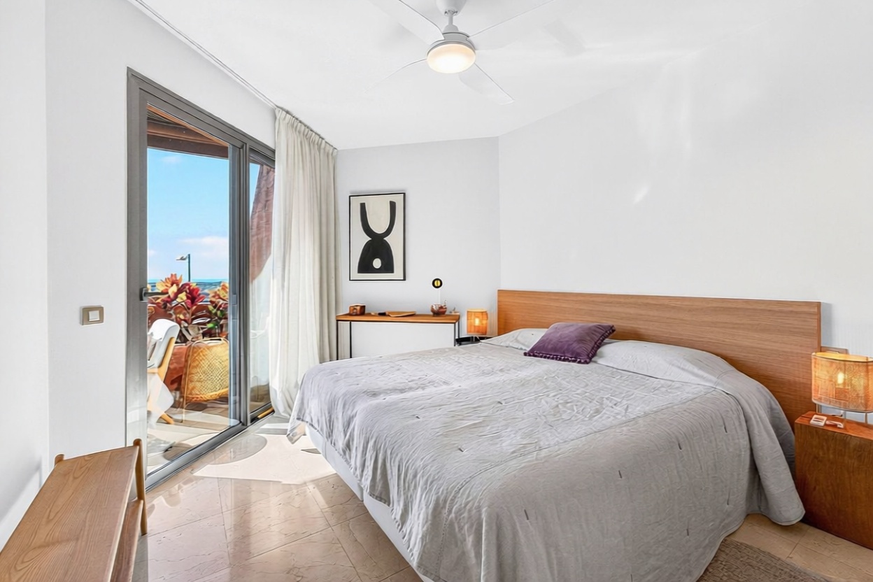 Ático em primeira linha de mar em Arona — Quarto