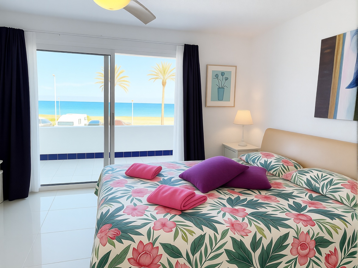 Chalet con acceso directo a playa en Playa las Américas — Dormitorio