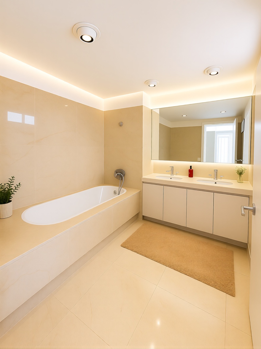 Ático en primera línea de mar en Adeje — Baño