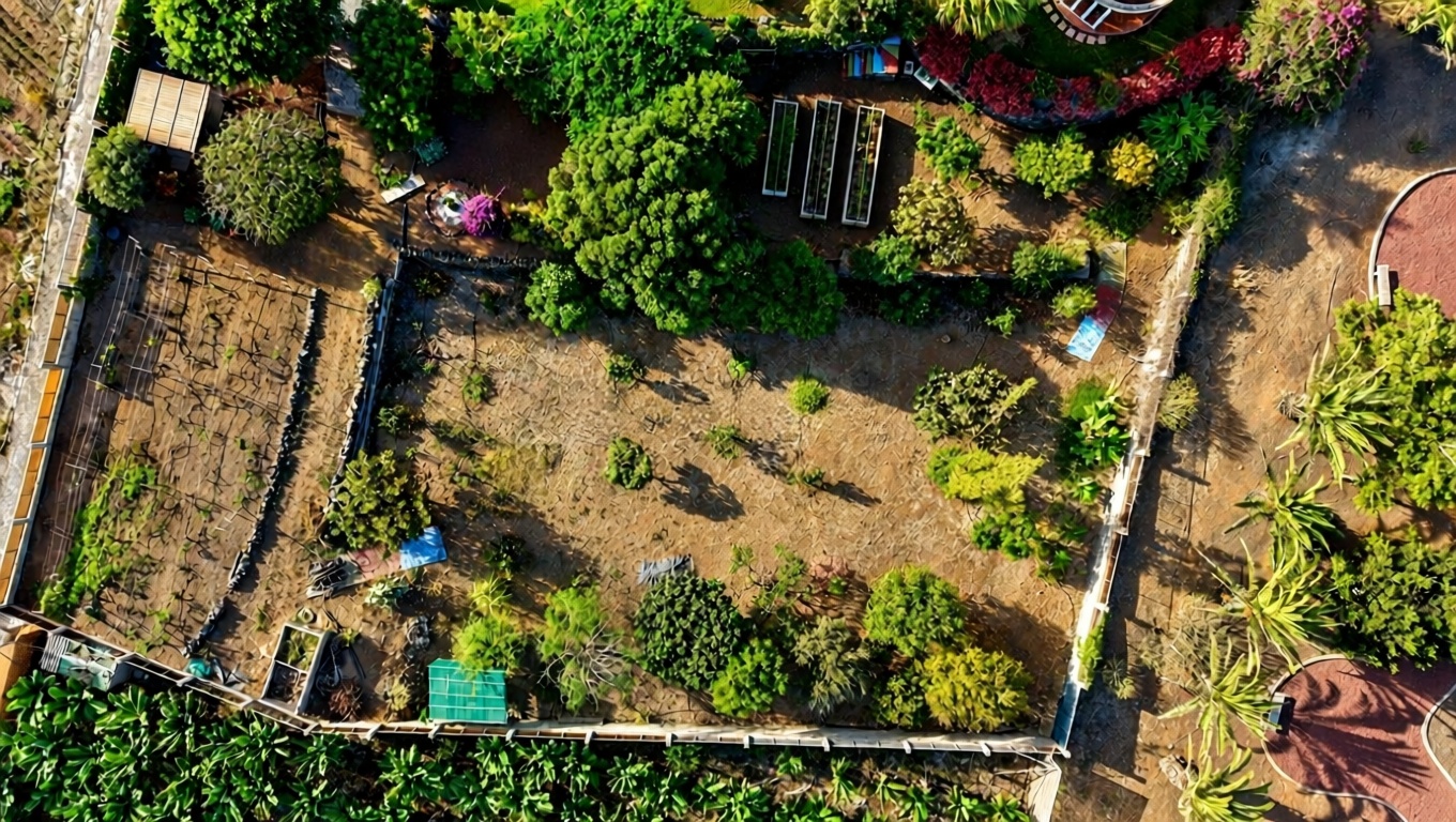 Chalet with direct beach access in Tenerife — Aerial
