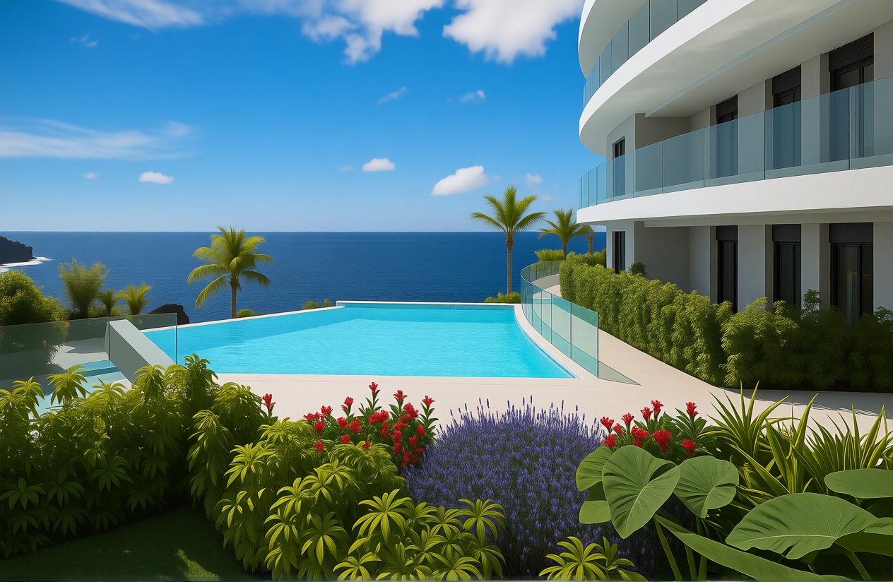 Beachfront flat in Adeje
