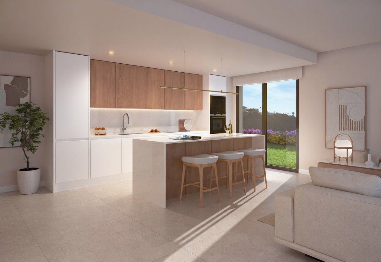 Beachfront flat in Adeje — Kitchen