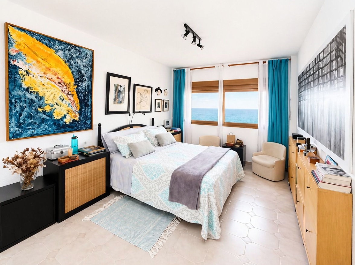 Chalet with direct beach access in Tenerife — Bedroom