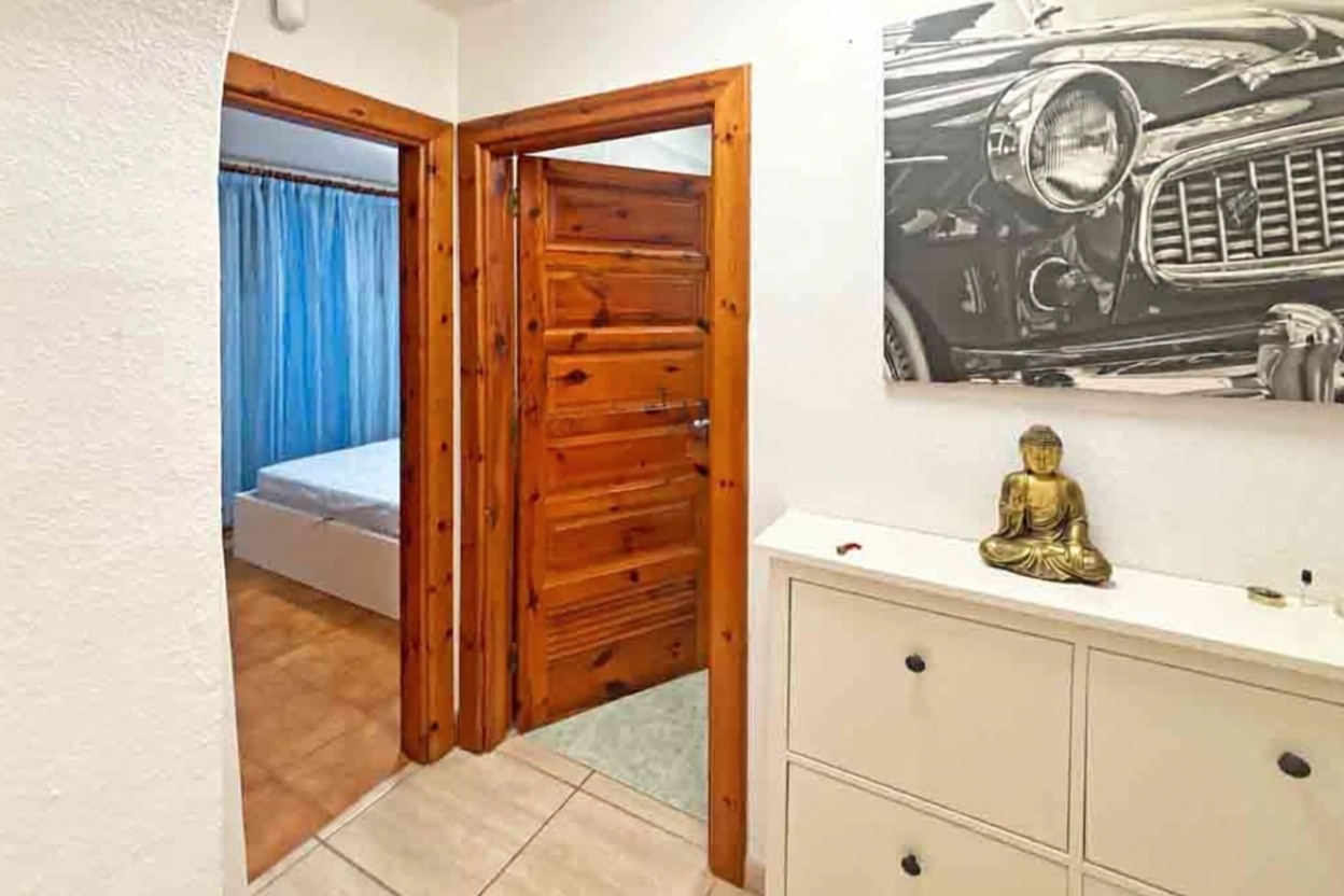 Appartement en première ligne de plage à Playa las Américas — Chambre